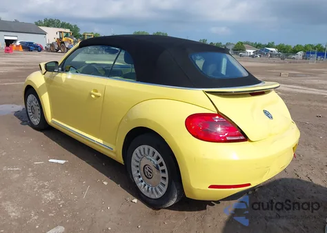 2013 Volkswagen Beetle 2.5L из США, поврежденный, VIN 3VW5X7AT3DM831303